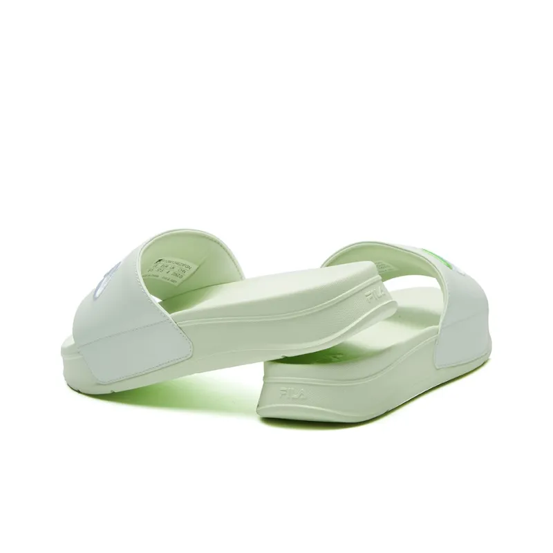 FILA Minimalistic Casual Beach Green Slippers Women's-3