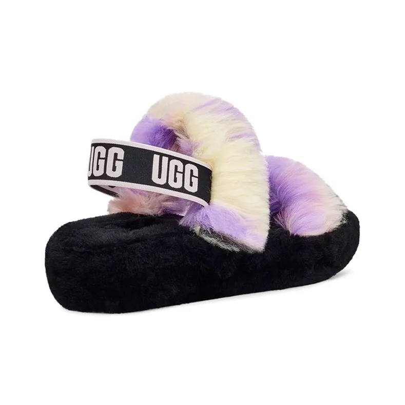 UGG Oh Yeah Slide Tie Dye Magnolia Women's-4