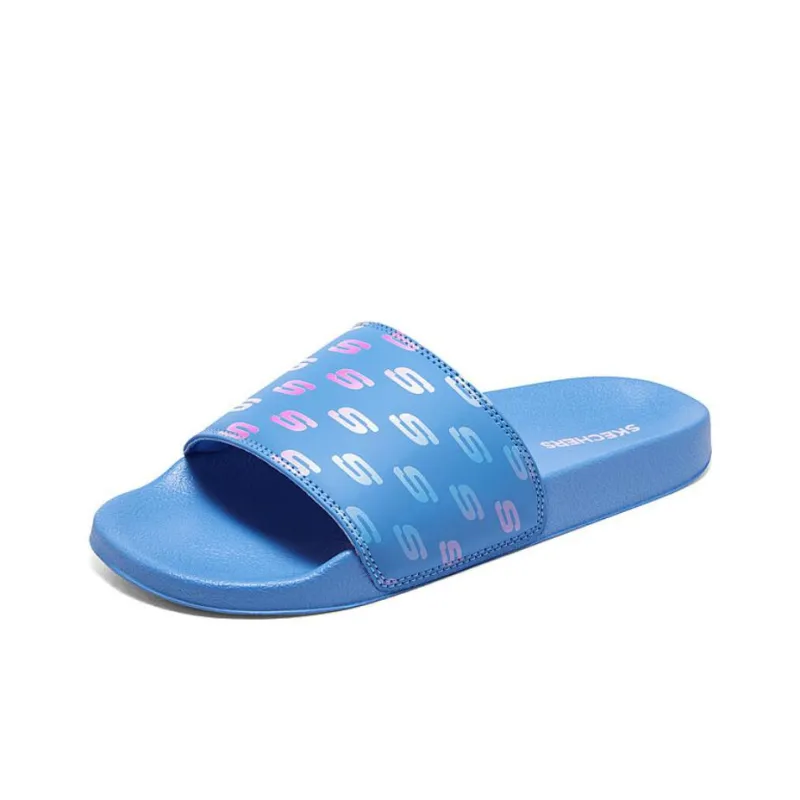 Skechers Side Lines 2 Sports Slippers Women's Blue-2