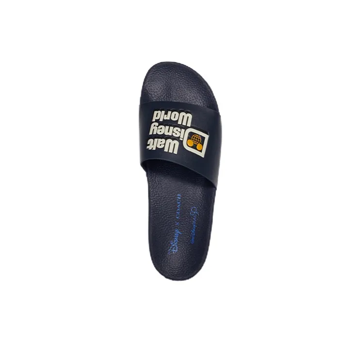 Disney x COACH Slide Slippers Men's Marine Blue-2