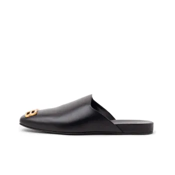 Balenciaga Leather Mules Women's