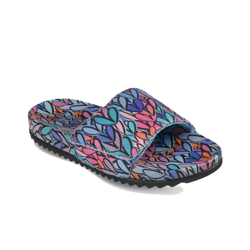 Skechers Bobs Slide Slippers Women's Black/Multicolor-2