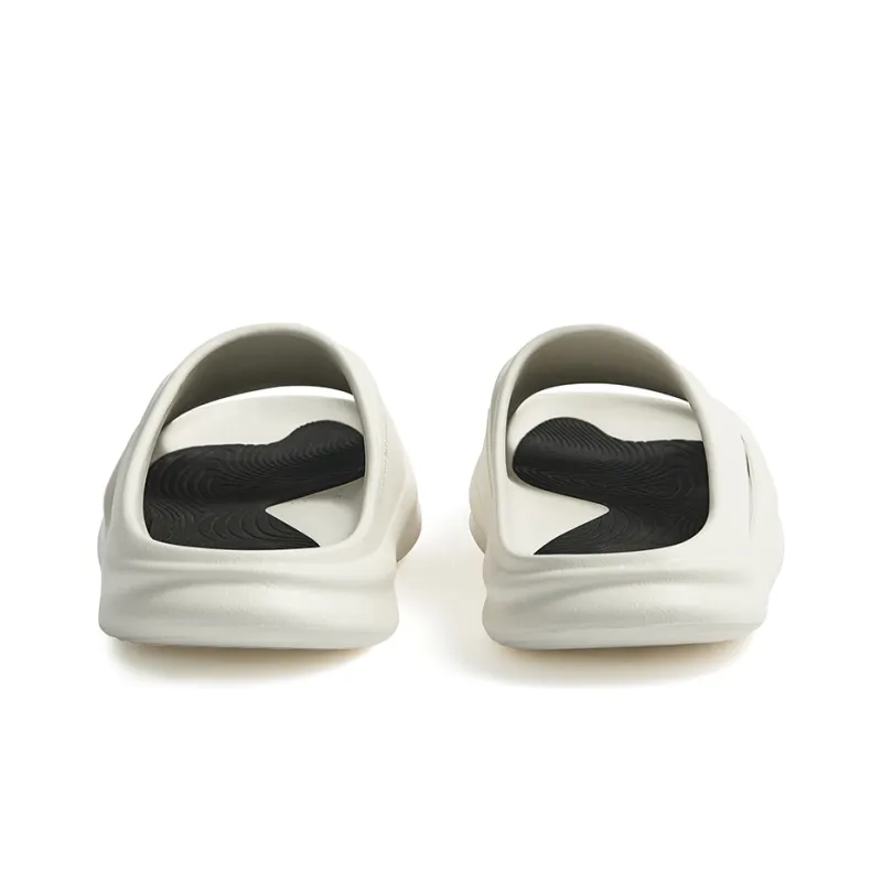 0592 EVA Cut Out Slide Slippers Unisex White-3