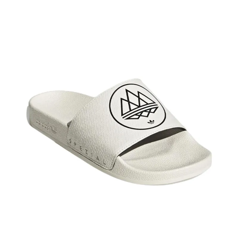 Adidas Adilette Spzl Slide Chalk White-2