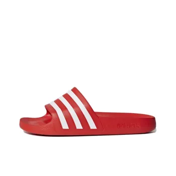 Adidas Adilette Aqua EVA Slip Resistant Slide Slippers Unisex Orange Red/White