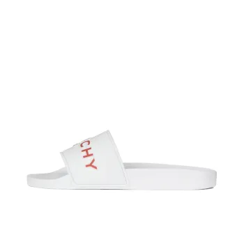 Givenchy Women's Logo Slide 'Transparent White Red'