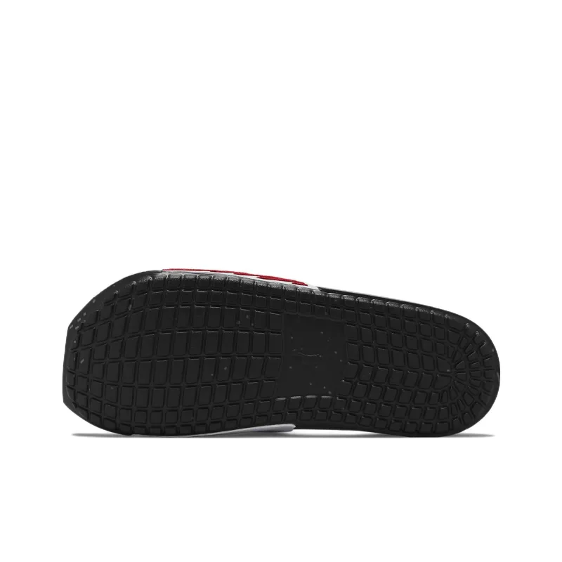 Jordan Nola Slide White Gym Red Women's-4