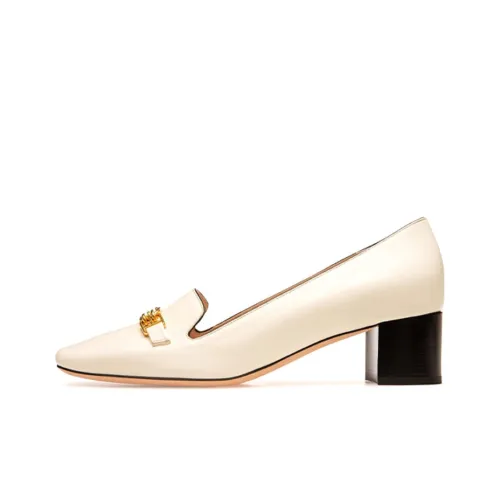 BALLY High Heels Women's Bone White