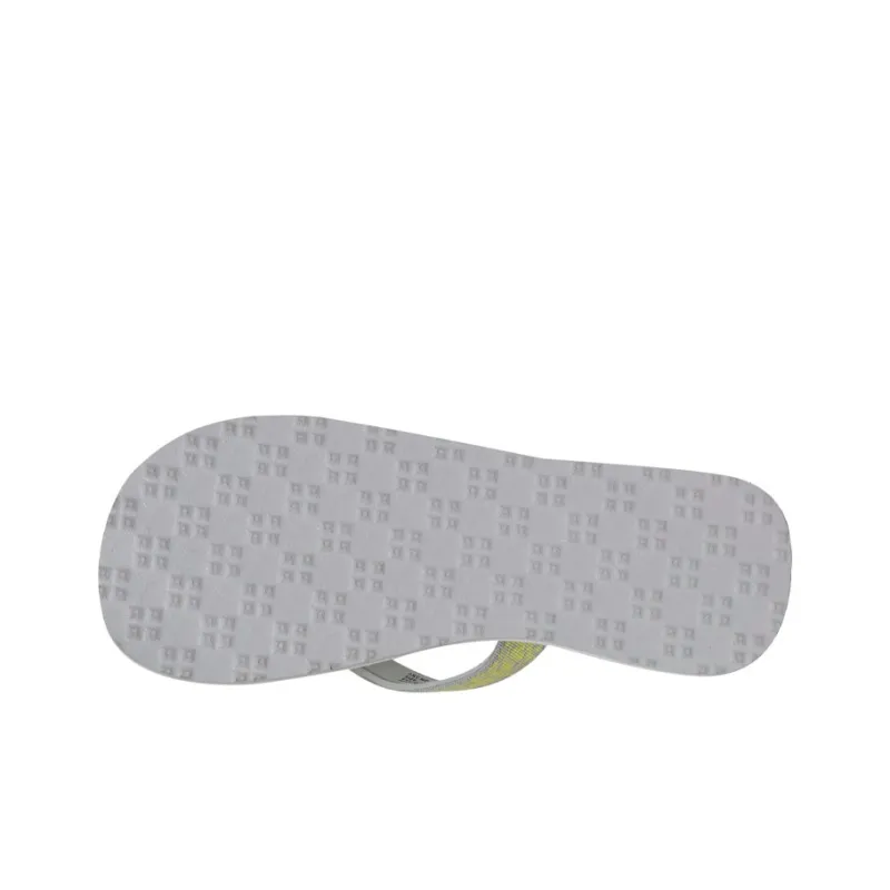 PUMA Rubber Sole Totem Slip-Resistant Slippers Unisex Gray Yellow-4