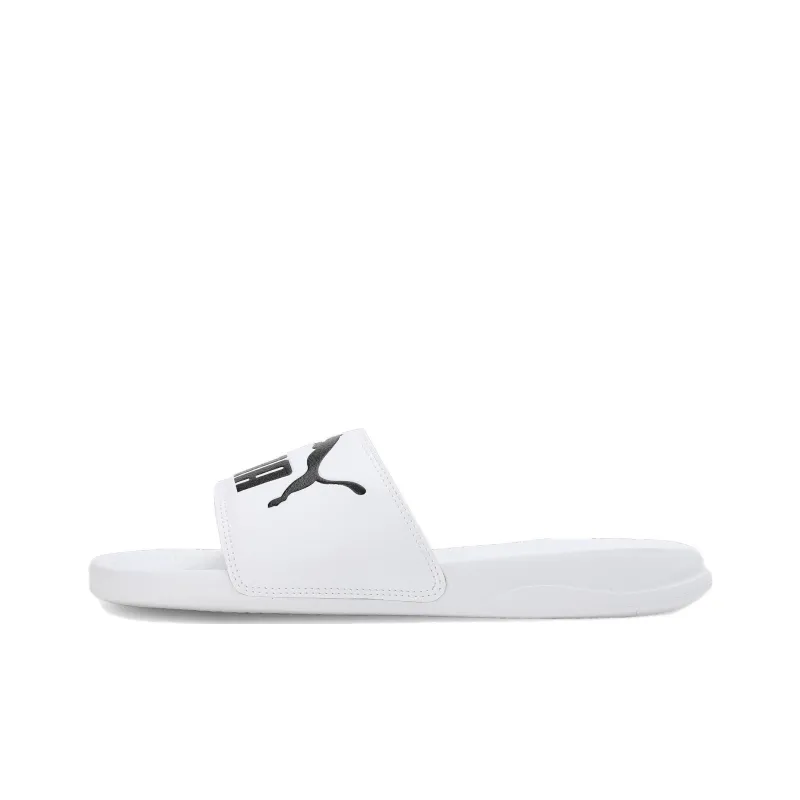 PUMA Popcat 20 Rubber Sole Slippers Men's White Black-0