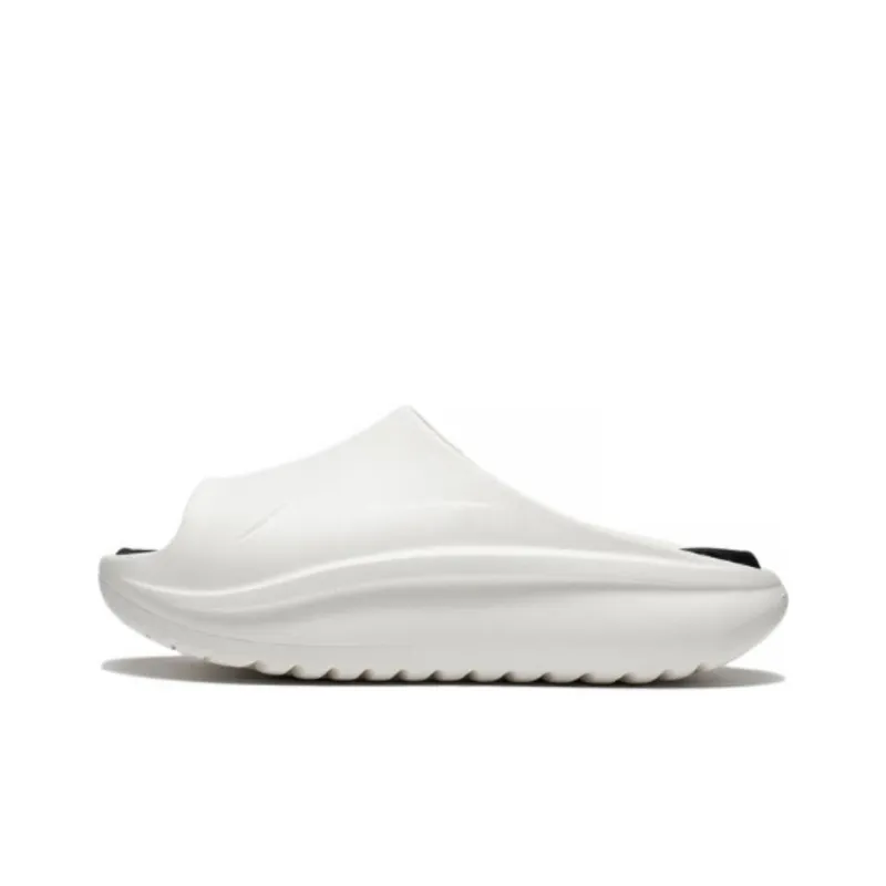 LiNing SOFT SLIPPER Quiet Slide Slippers Unisex Ecru-0