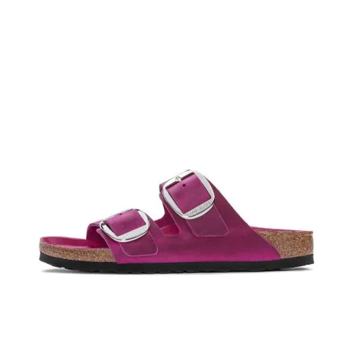 Birkenstock Slide Slippers Women's Pink Purple