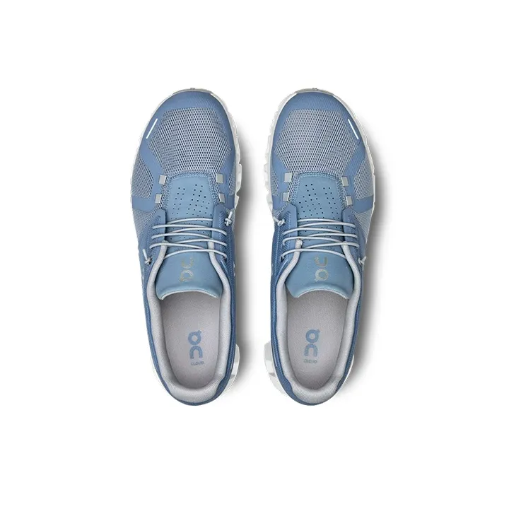 On Running Cloud 5 Chambray White-2