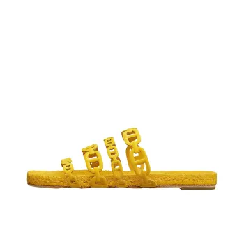 HERMES Ancone Antibacterial Slide Slippers Women's Bright Yellow