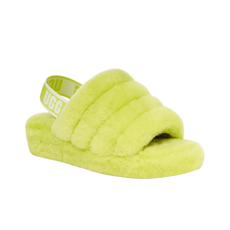 UGG Fluff Yeah Slide Key Lime Women's-2