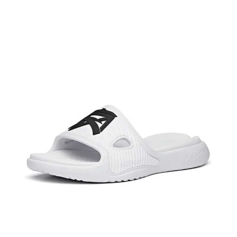 Anta Slide Slippers Men's White Black-1