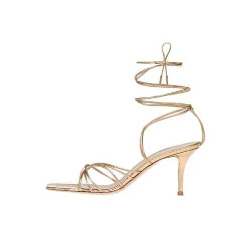 GIANVITO ROSSI Sylvie 70 Strap Sandals Women's Gold