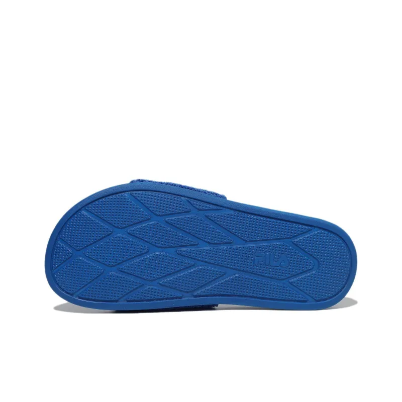FILA Slide Slipper Unisex Blue Korean Style-3