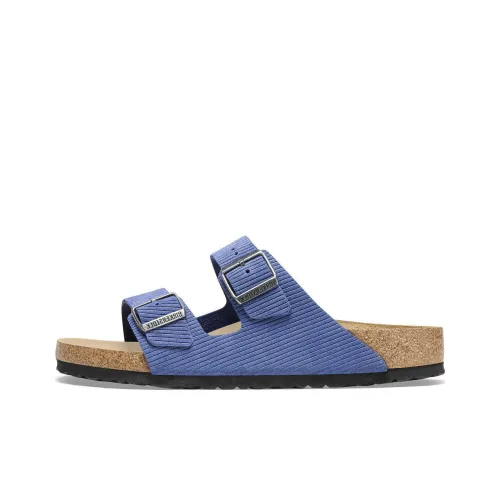 Birkenstock Arizona Embossed Corduroy Suede Indigo