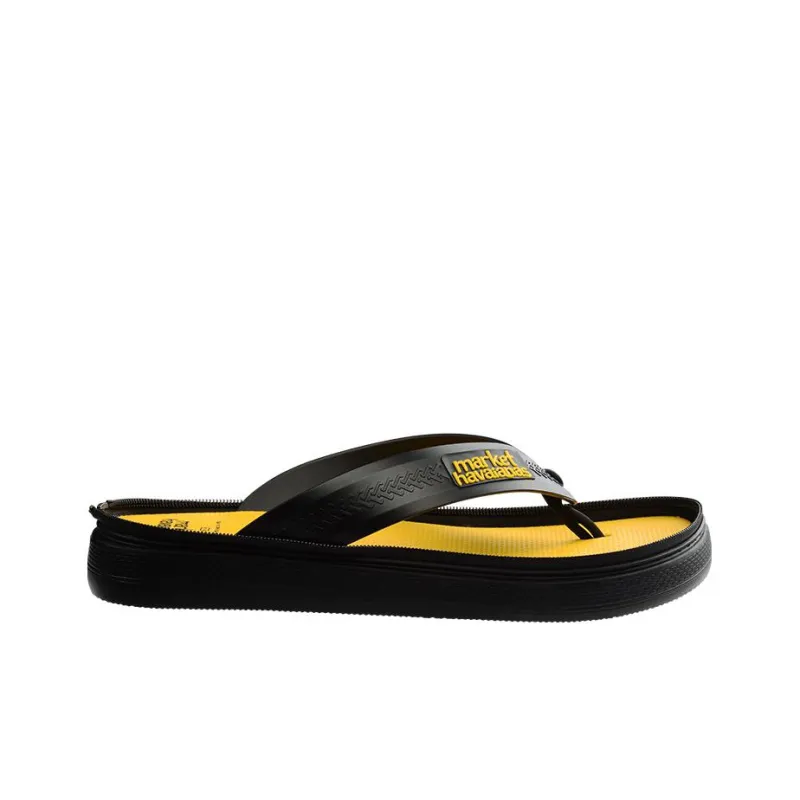 Market Zip Top x Havaianas Slide Slippers Unisex Black-2