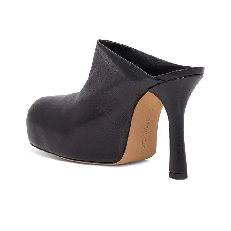 Bottega Veneta Stylish Sandal 10.5cm Women's Black-3