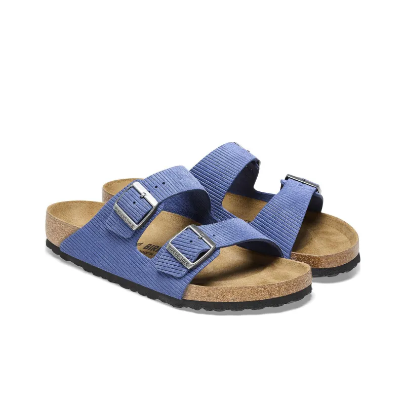 Birkenstock Arizona Embossed Corduroy Suede Indigo-2