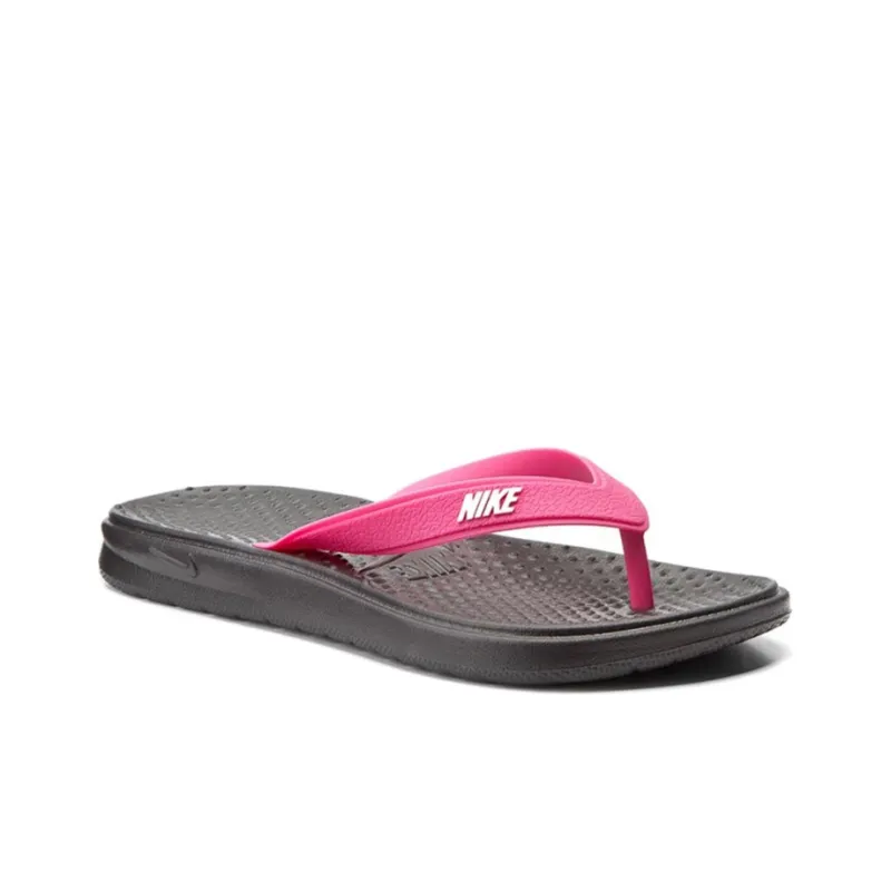 Nike Solar Thong Black White Vivid Pink Women's-2