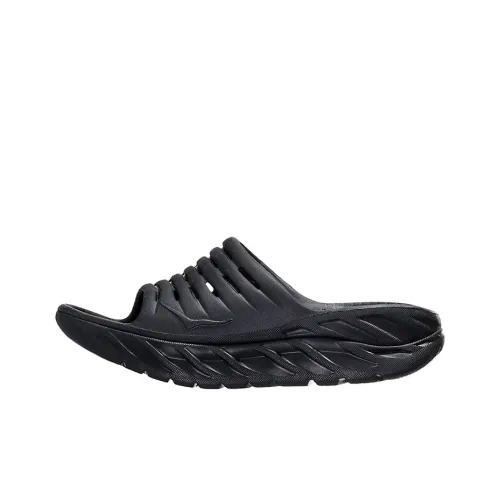 HOKA ONE ONE Slide Slippers Unisex Black