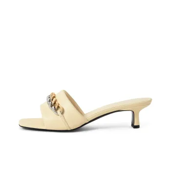 CHARLES&KEITH Slide Slippers Women's Pink White