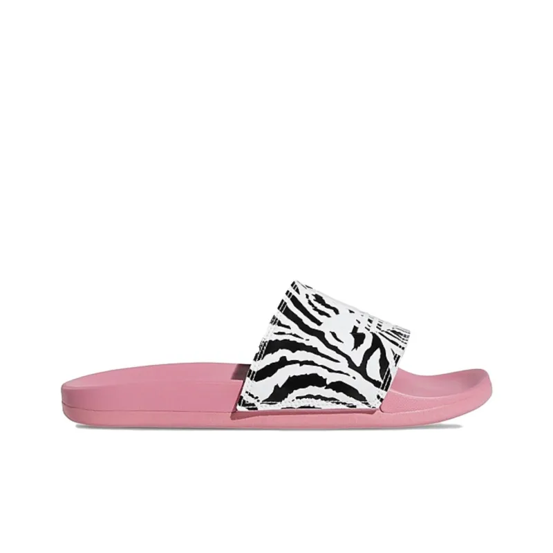 Adidas Adilette Lite Slide 'Rose Tone Zebra' Women's-1