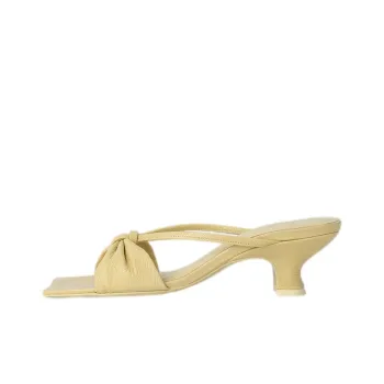 By Far Freya 50mm Ruched Sandals Women's