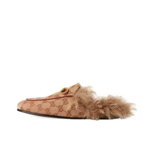 GUCCI Princetown Closed Toe Slippers Women's