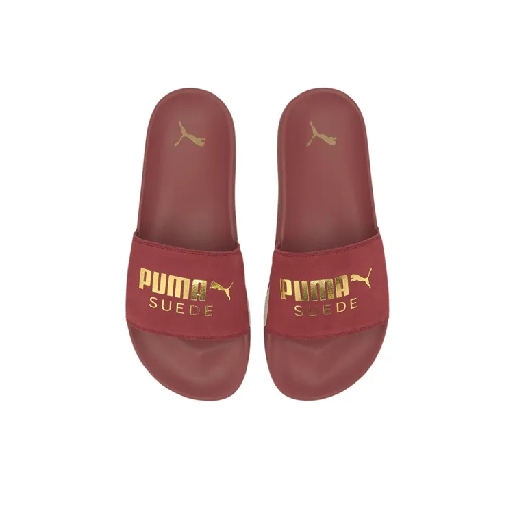 PUMA Leadcat Ftr Suede Classic Slide 'Burnt Russet'-2