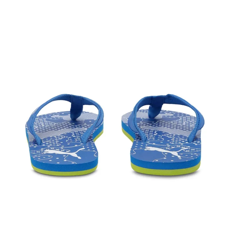 PUMA Slip-Resistant Slippers Men's Blue-3