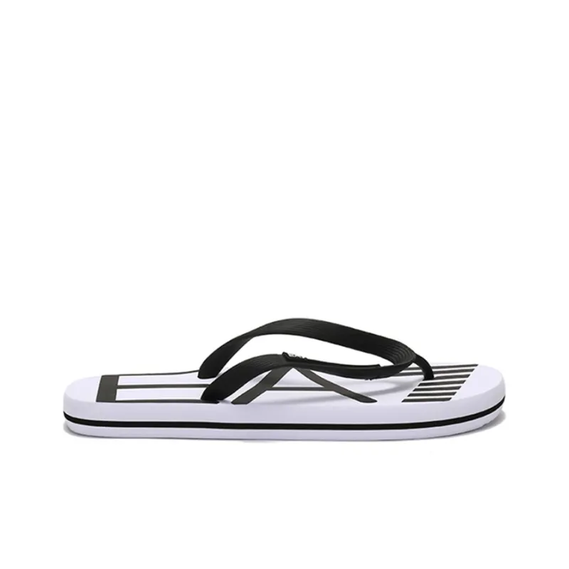 EMPORIO ARMANI EA7 Flip Flops Men's White Black-1