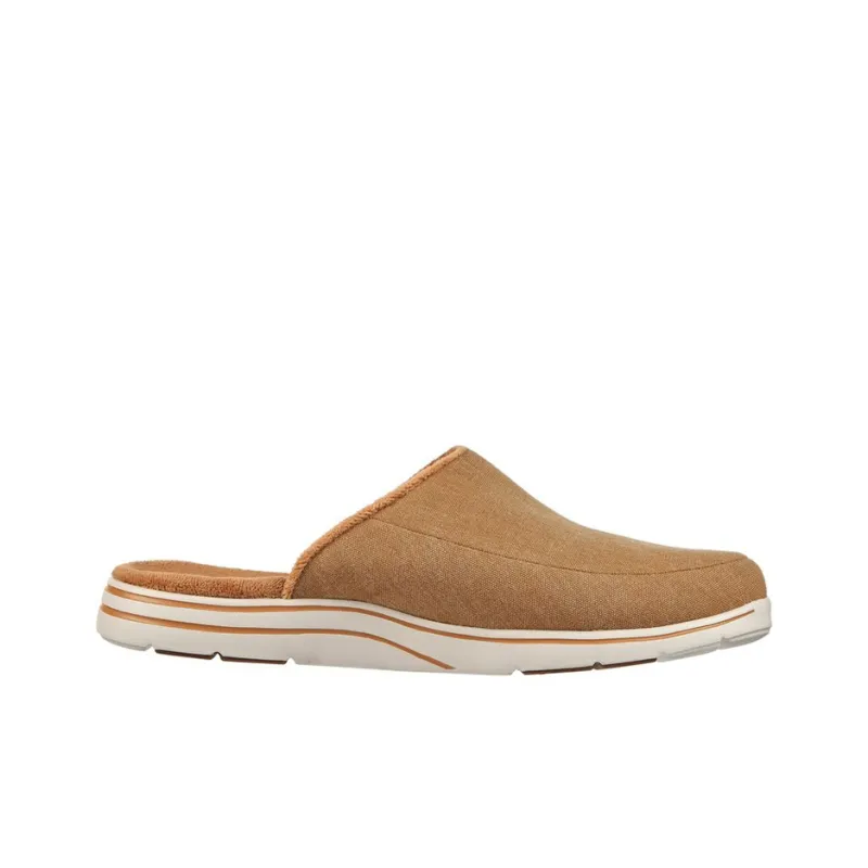 Skechers ARCH FIT LOUNGE Abrasion-Resistant Slide Slippers Men's-1