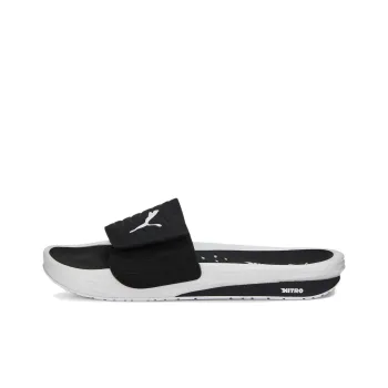 PUMA Slide Slippers Men's Black White