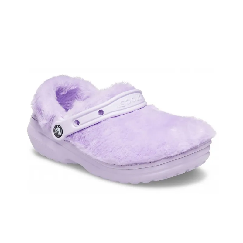 Crocs Classic Clog Fur Sure Lavender-2