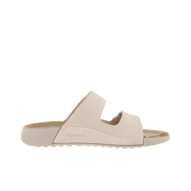 Ecco Slide Slippers Women's Beige-1