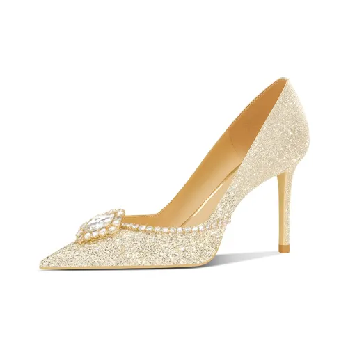 ROSE CASTLE High Heels Women's Gold