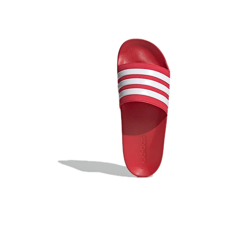Adidas Adilette Shower Slides 'Scarlet White'-4