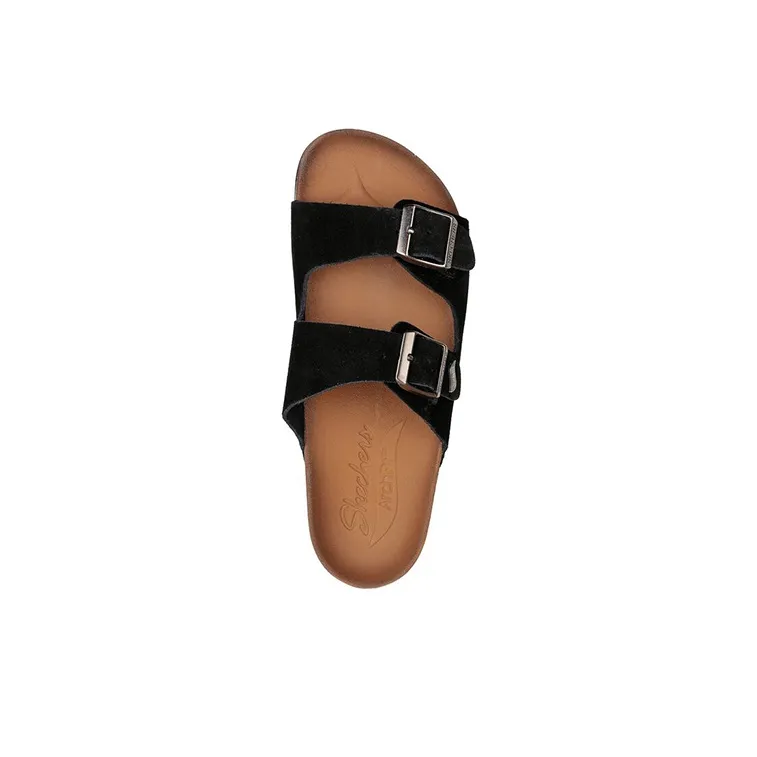 Skechers ARCH FIT GRANOLA Quick Dry Slide Slippers Women's Black-2