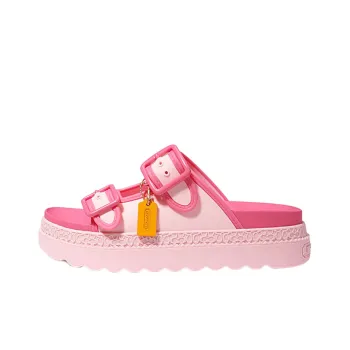 COACH Lucy Slide Slippers Women's Pink