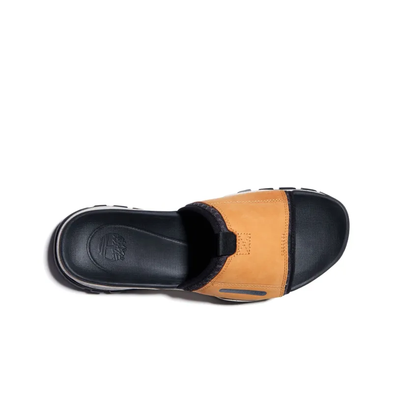 Timberland Garrison Trail Slide Slippers Men Wheat/Black-2