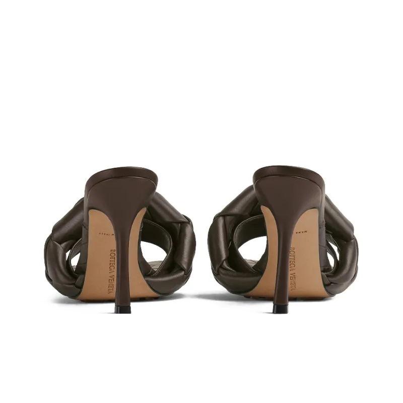 Bottega Veneta Lido Stylish Sandal Women's Coffee-4