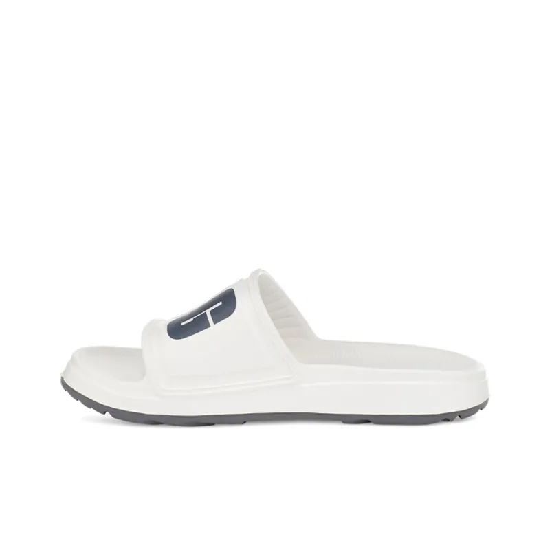 UGG Wilcox Slide Minimalistic Cozy Thick Sole White Women's-0