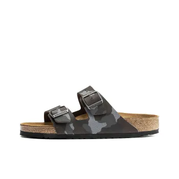 Birkenstock Arizona Soft Footbed Slide Sandals 'Camo Brown'