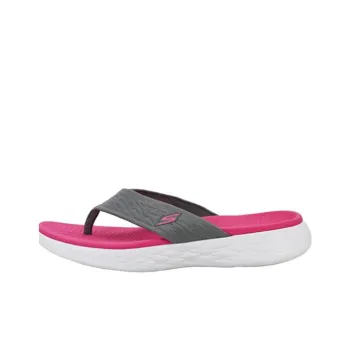 Skechers Goga Mat Slide Slippers Women's Black Red