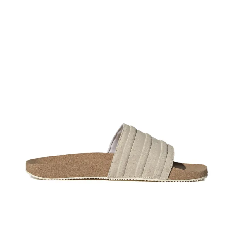 Adidas Adilette Premium Slides Wonder White Cork-1
