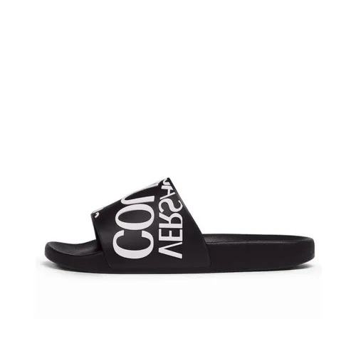 VERSACE JEANS Couture Slide Slippers Women's Black